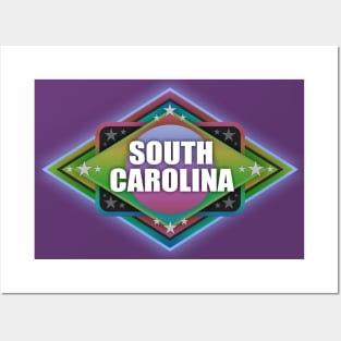 South Carolina Graphic Posters and Art